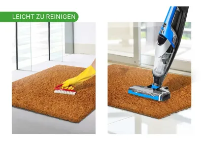 Kokosmatte Fußmatte Fußabtreter Schmutzfangmatte Türmatte Fußabstreifer Natur Produktbild #7