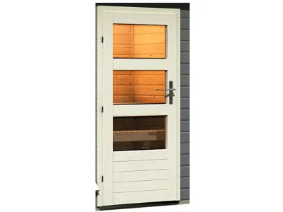 Saunahaus Mikka 38 mm terragrau Produktbild #7