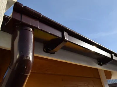 Kastenrinnenset Gr. 4 für Flachdachhäuser Produktbild #1