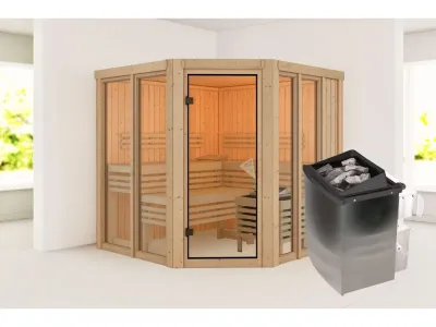 Sauna Airi SET mit Ofen 9 kW, integrierter Steuerung Produktbild #15