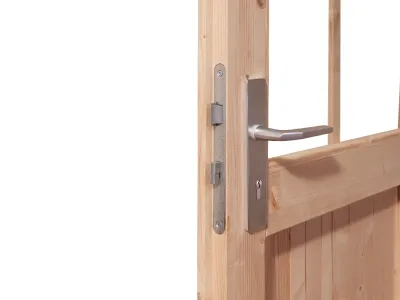Türpaket Außensauna Modern naturbelassen Produktbild #2