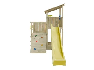 Spielturm Big Pirate KDI inkl. Rutsche gelb Produktbild #4