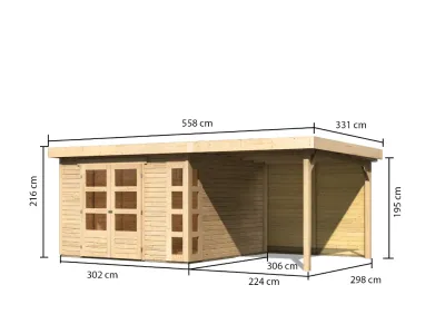 Gartenhaus Kerko 6 SET  Produktbild #8
