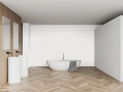 Akustikpaneele Wandverkleidung Trend Weiß Produktbild #9