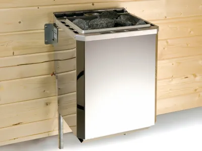 Sauna Elementsauna SPARSET Sara 1 inkl. 7,5 kW Bio-Ofen mit ext. Steuerung + Anschlusskabel Produktbild #3