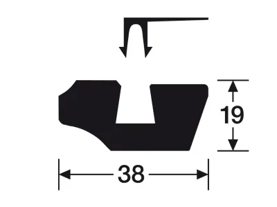 Wand- und Deckenleiste White Pine 4088 Dekor Produktbild #2
