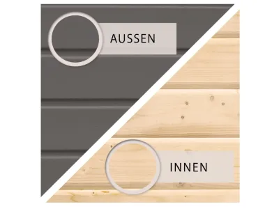 Stelzenhaus Benjamin SET 19 mm terragrau inkl. Rutsche rot und mehr Produktbild #5
