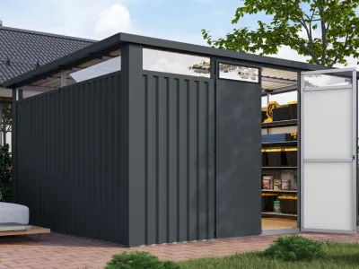Metall-Gerätehaus "Østen 4" Produktbild #1