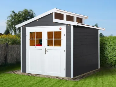 Gerätehaus 226 Gr. 2 21 mm anthrazit Produktbild #1