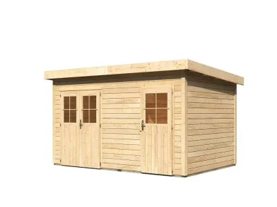 Gartenhaus Mattrup 28 mm naturbelassen Produktbild #8