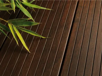 Terrassendiele Thermo Bambus Melody dark Produktbild #1