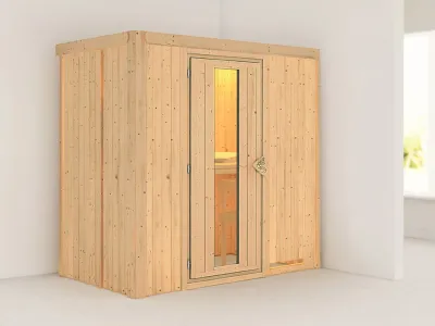 Systemsauna Variado Holztür mit Isolierglas Produktbild #1