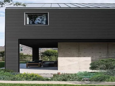 ArmorBoard Fassadenprofil Dark Truffel Co-extrudierte Holzstruktur-Oberfläche Produktbild #2