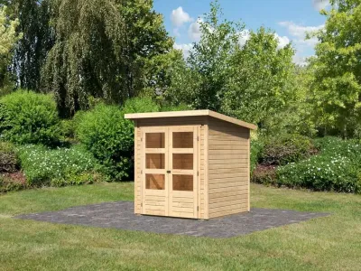Gartenhaus Stockach 2 19 mm naturbelassen Produktbild #2