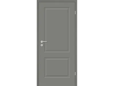 Wohnungseingangstür Cala 02 Lack Lavagrau RAL 7037 Produktbild #1