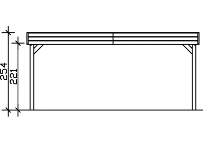 Doppelcarport Friesland Produktbild #5