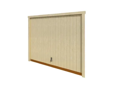 Garagenschwingtor Weiß Produktbild #1