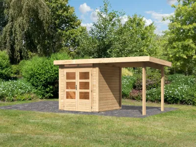 Gartenhaus Kandern 1 Set naturbelassen Produktbild #1