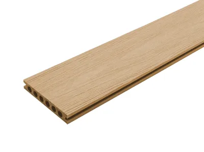 Terrassendiele WPC braun Holzoptik geprägte Oberfläche Produktbild #3