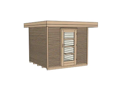 Gartenhaus Designhaus wekaLine 172 Gr. 2 28 mm anthrazit Produktbild #3