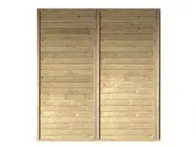 Seitenwand für Einzel- und Doppelcarport kdi Produktbild #1