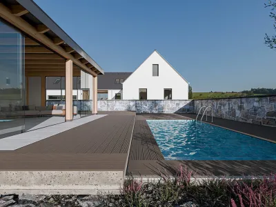 Terrassendielen WPC Premium dunkelbraun Produktbild #2