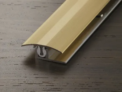Übergangsprofil PROVARIO Universal Aluminium eloxiert Champagne Produktbild #1