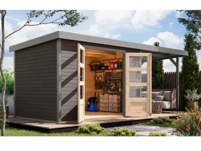 Gartenhaus Jupiter 4 19 mm Produktbild #2