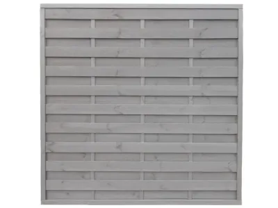 Sichtschutzzaun Kiefer Bretagne Grau 2. Wahl Produktbild #1