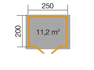 Gartenhaus 209 Gr. 1.5 Produktbild #2