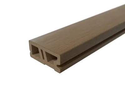 WPC-Fassade Rhombusleiste Hellbraun Produktbild #2