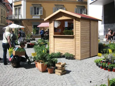 Verkaufshaus 1 naturbelassen Produktbild #1