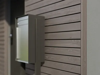 Fassadenverkleidung Rhombusleiste Thermokiefer Produktbild #5