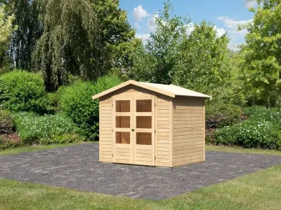 Gartenhaus Amberg 3 19 mm naturbelassen Produktbild #9