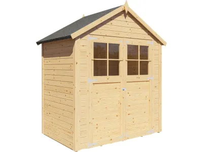Gartenhaus Osterfeld 1 19 mm natur Produktbild #2