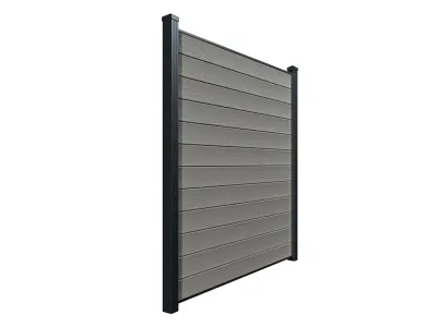 Bohlenset Premium für WPC-Steckzaunsystem Antique Produktbild #4