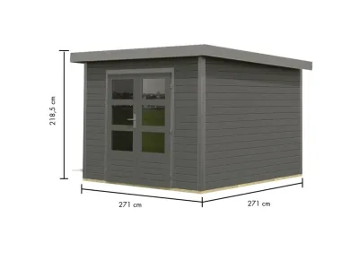 Gartenhaus Pluto 6 28 mm Produktbild #10