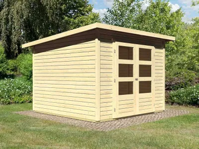 Gartenhaus Stockach 4 19 mm naturbelassen Produktbild #9