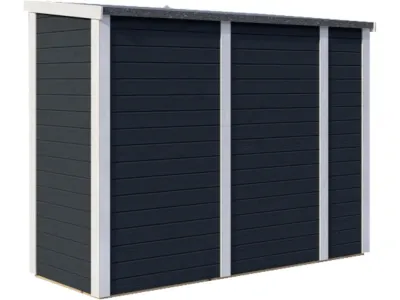 Geräteschrank Mülltonnenbox Multibox 3 14 mm anthrazit Produktbild #8