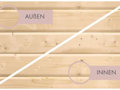 Elementsauna Paradiso 1 Premium Produktbild #3