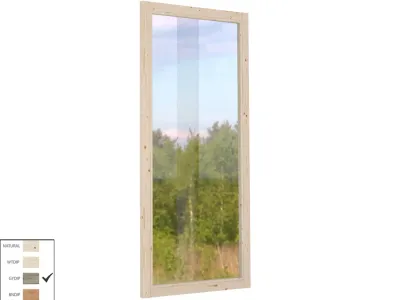 Wandelement für den Pavillon Lucy 12,2 m² grau tauchimprägniert Produktbild #1