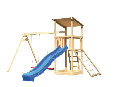 Spielturm Anna naturbelassen mit Varianten Produktbild #5