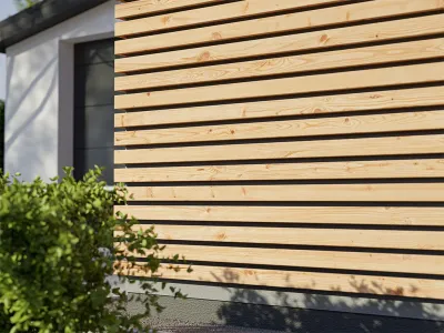 Fassadenverkleidung Rhombusleiste Sibirische Lärche Produktbild #6