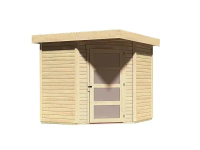 Gartenhaus Schwandorf 3 19 mm naturbelassen Produktbild #2
