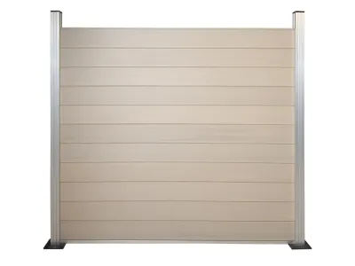 XL WPC Pfosten silber 190 cm Produktbild #2