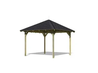 Pavillon SPARSET Granada ECO, inkl. Dachschindeln Produktbild #6