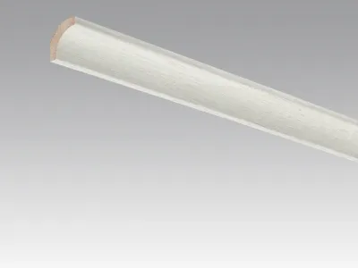Wand- und Deckenleiste Eiche weiß deckend 4069 Dekor Produktbild #1