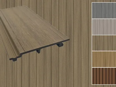 WPC Wandverkleidung Standard Antique coextrudiert Produktbild #1