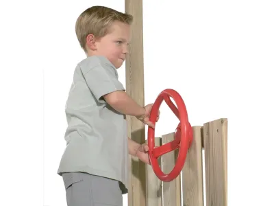 Spielset 2 inkl. Teleskop - Fernrohr, Lenkrad rot Ø 33 cm, Telefon Produktbild #3