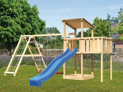 Spielturm Anna naturbelassen mit Varianten Produktbild #1